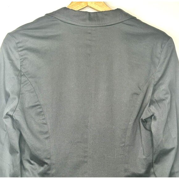 Vero Moda Womens Blazer Jacket Lined 2 Button Stretch Long Sleeve Black Size 36 - Picture 5 of 14